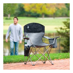 Silla Coleman Cooler Quad negra/gris