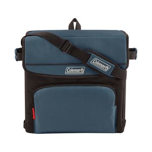Soft cooler Coleman 54 latas plegable azul slate
