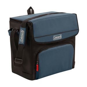 Soft cooler Coleman 54 latas plegable azul slate