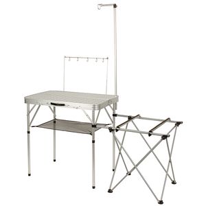 Mesa de cocina para camping plegable Coleman
