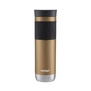Mug Contigo® Byron 2.0 de acero inoxidable 710 ml, dorado, con tapa SNAPSEAL™, y  agarre texturizado