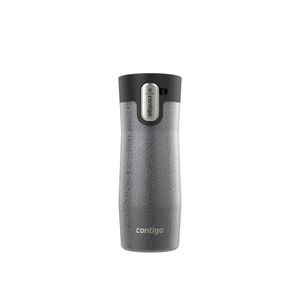 Mug Contigo® West Loop AUTOSEAL® de acero inoxidable 473 ml, gris cristalino, con aislamiento al vacío