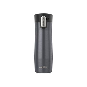 Mug Contigo® West Loop AUTOSEAL® de acero inoxidable 591 ml, gris metalizado, con aislamiento al vacío