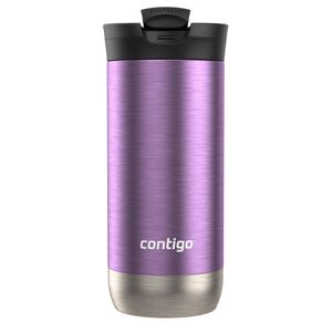 Mug Contigo® Huron 2.0 de acero inoxidable 473 ml, morado, aislado al vacío con tapa a  SNAPSEAL™