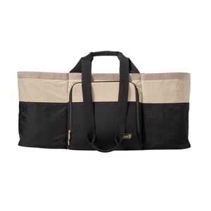 Coleman Mochila Térmica Now, Bolsa Tote para 24 Latas, con Forro a Prueba de Fugas, y Grandes Compartimentos de Bolsillo, Negro y Beige