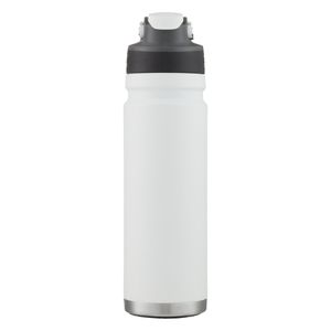 Coleman Botella de Agua FreeFlow, de Acero Inoxidable, con Aislamiento al Vacío, AUTOSEAL, 700 ml, Blanco