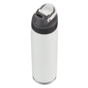 Coleman Botella de Agua FreeFlow, de Acero Inoxidable, con Aislamiento al Vacío, AUTOSEAL, 700 ml, Blanco