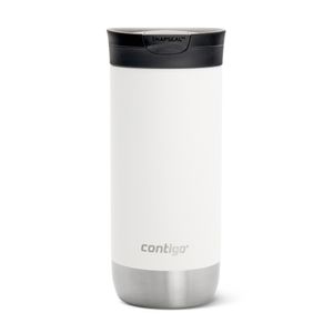 Mug Contigo® Huron 2.0, tapa SNAPSEAL, 16 oz, color blanco